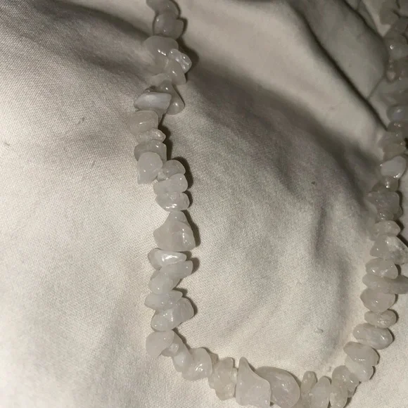 White Quartz Necklace - Picture 2 of 2